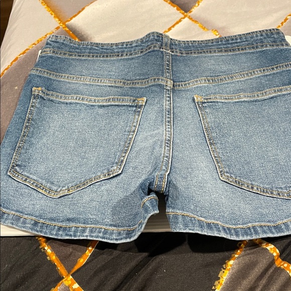 Forever 21 Light Blue Jean Shorts hight wasted - Picture 4 of 5